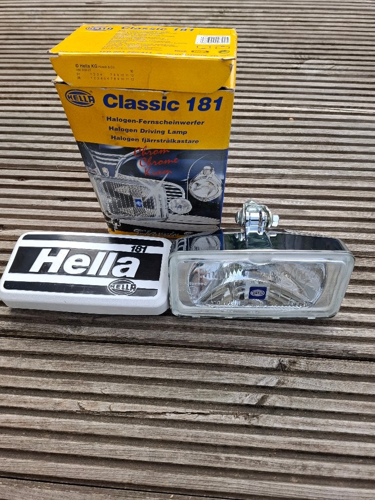 Hella Classic 181 Halogeen Verstraler - Nieuw in Doos, Ophalen of Verzenden, Nieuw, Oldtimer onderdelen