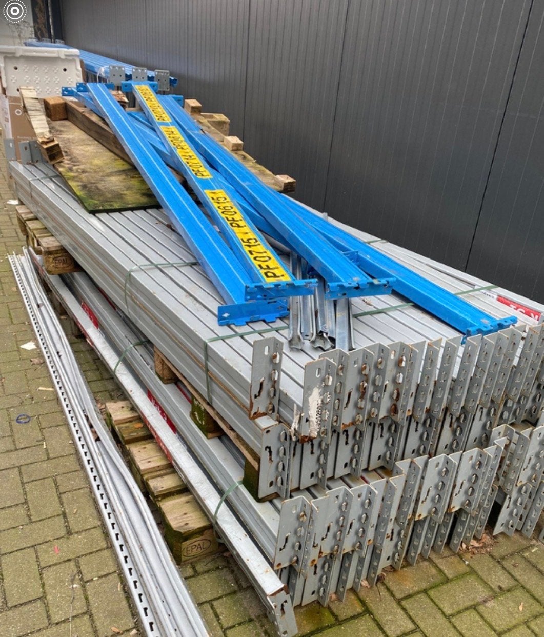 Partijen magazijnstellingen en palletstellingen stow, Ophalen of Verzenden, Gebruikt, 250 mm of meer