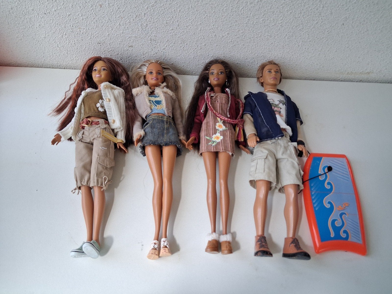 Barbie Cali Girls & Guy 2004 poppen, Ophalen, Zo goed als nieuw, Fashion Doll