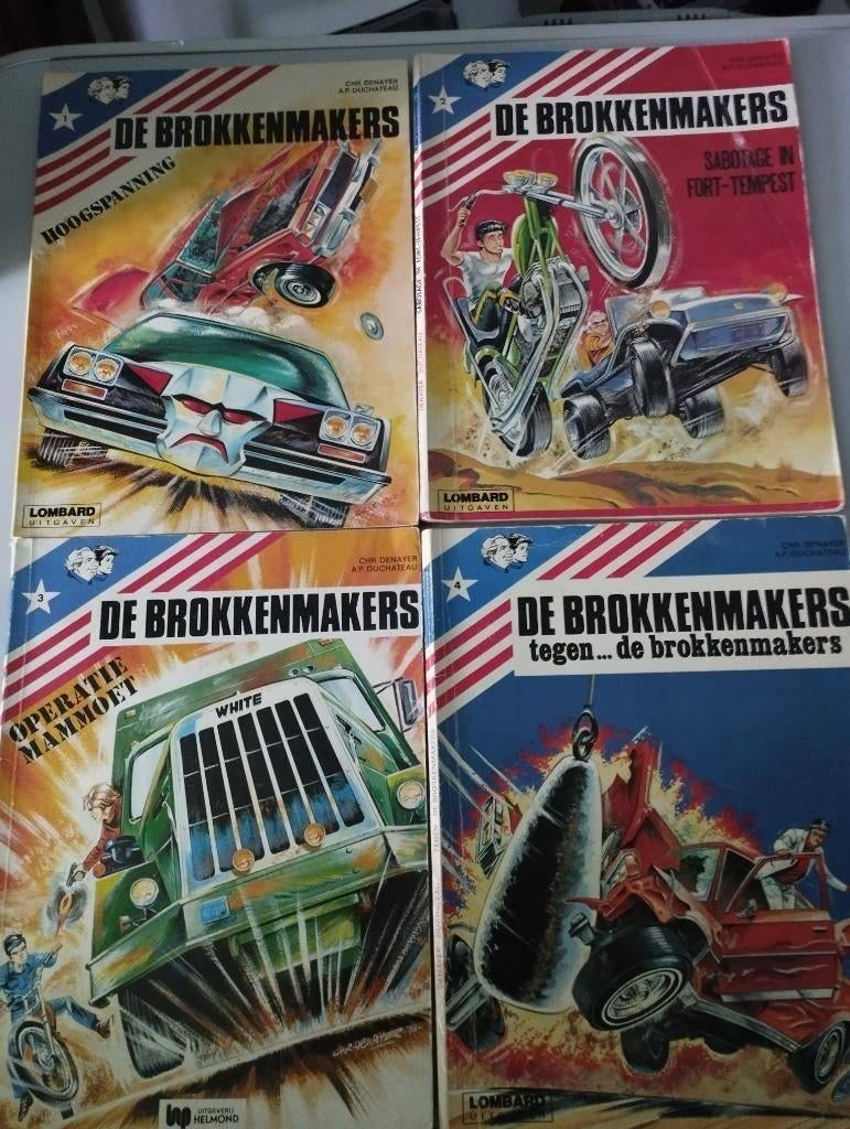Brokkenmakers, Boeken, Stripboeken, Meerdere stripboeken, Ophalen, Gelezen