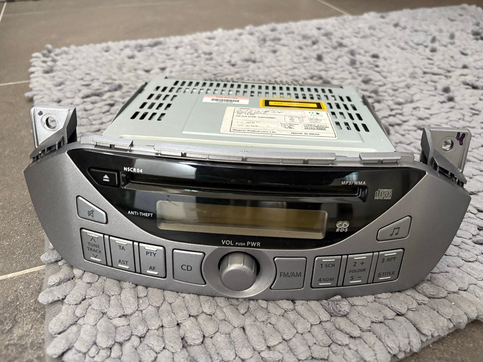 Nippon Audio CD/MP3-speler voor auto, Ophalen, Gebruikt