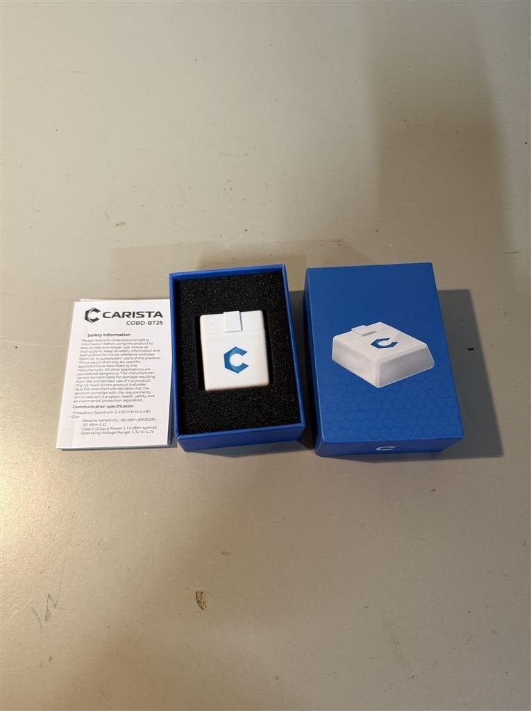 Carista OBD2 Bluetooth Adapter Auto Scanner App Car Diagnost, Auto diversen, Auto-accessoires, Ophalen of Verzenden, Nieuw