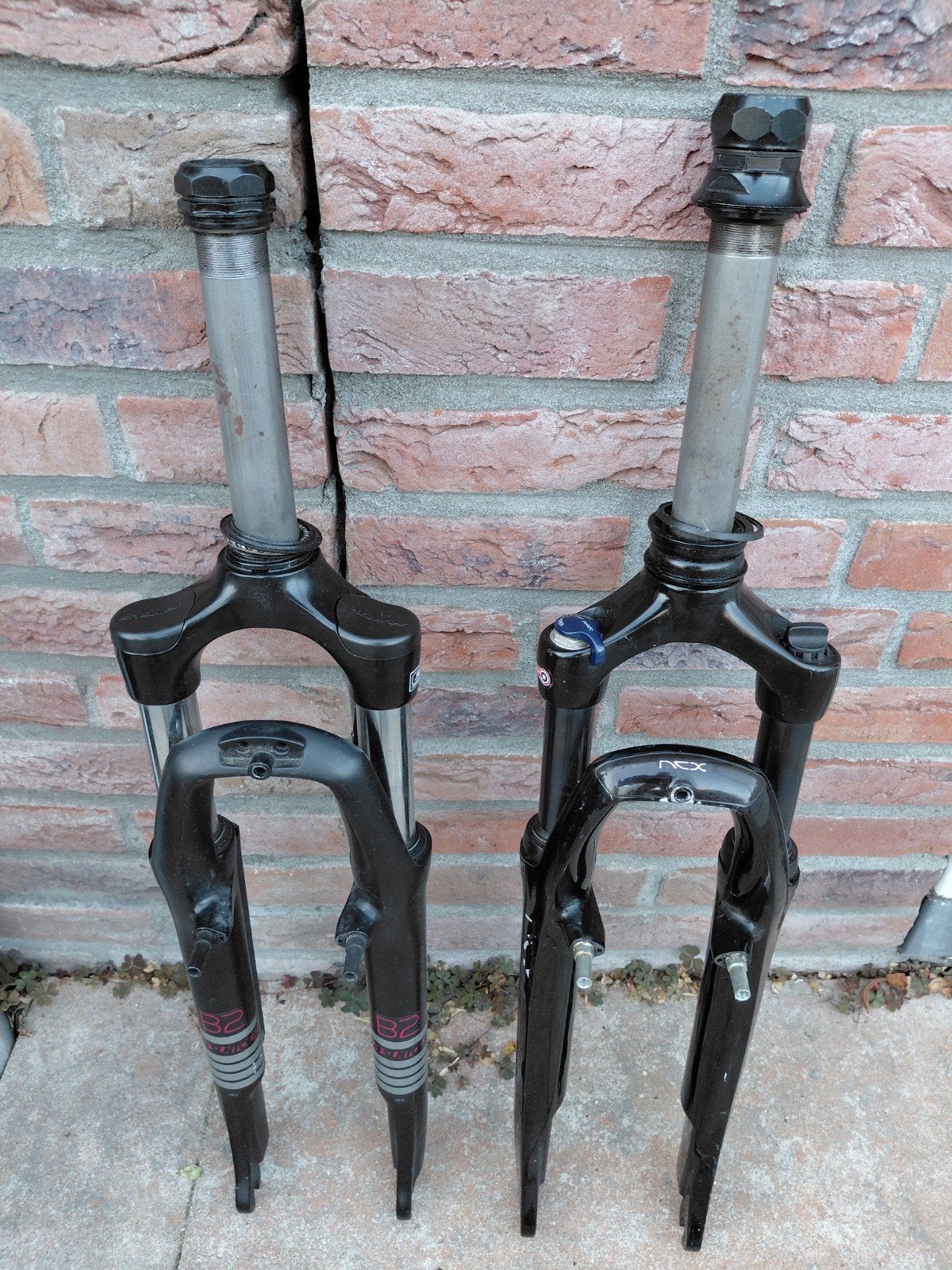 verende voorvork voor 28 inch wielen, Fietsen en Brommers, Fietsonderdelen, Ophalen, Zo goed als nieuw