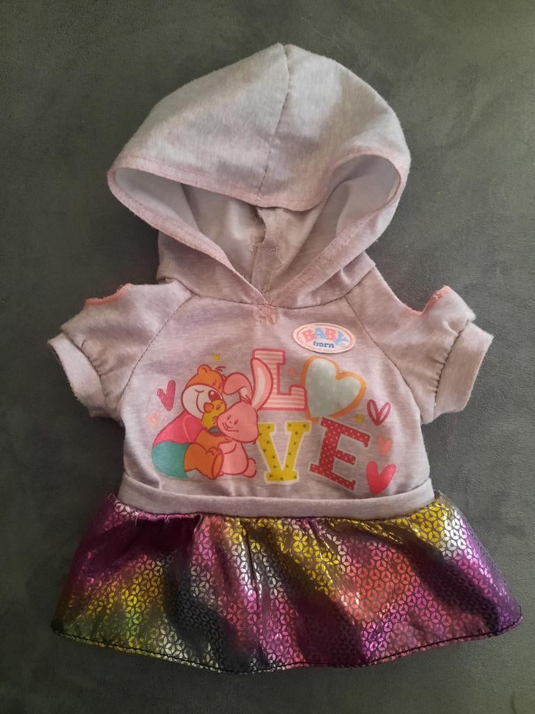 BABYborn: leuk disco jurk kleding voor pop, Ophalen, Gebruikt, Babypop
