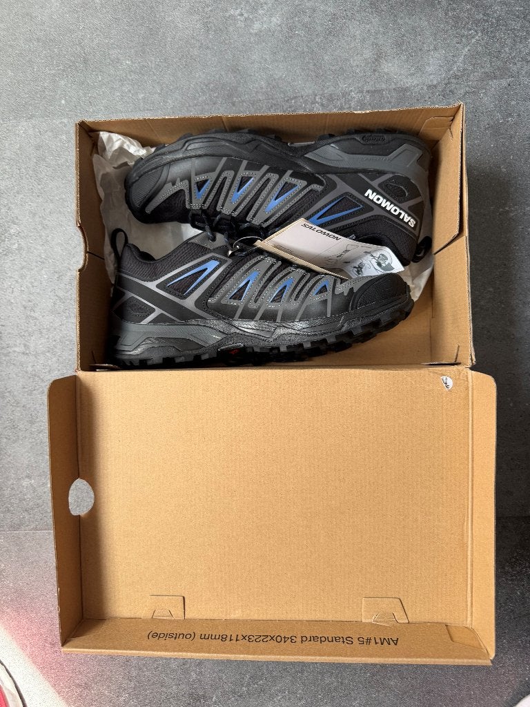Salomon Exvantage Low, Zwart, Waterproof, Maat 42 2/3, Nieuw, Ophalen of Verzenden, Nieuw, Schoenen