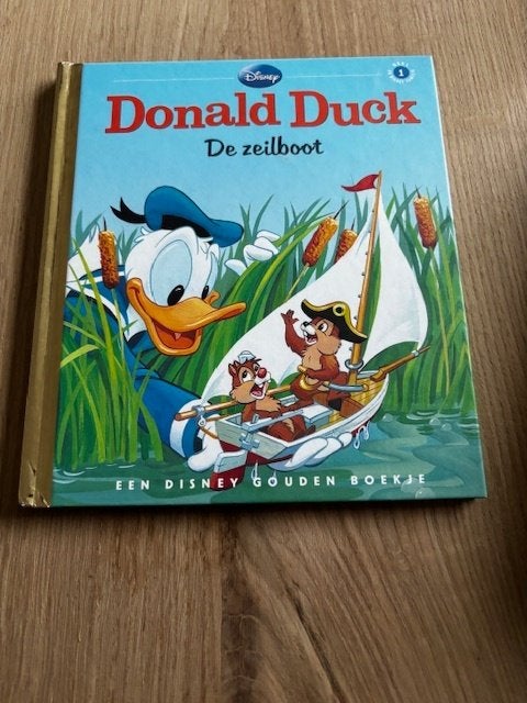 Gouden boekje Donald Duck De zeilboot, Ophalen of Verzenden, Gelezen, Disney, Fictie algemeen