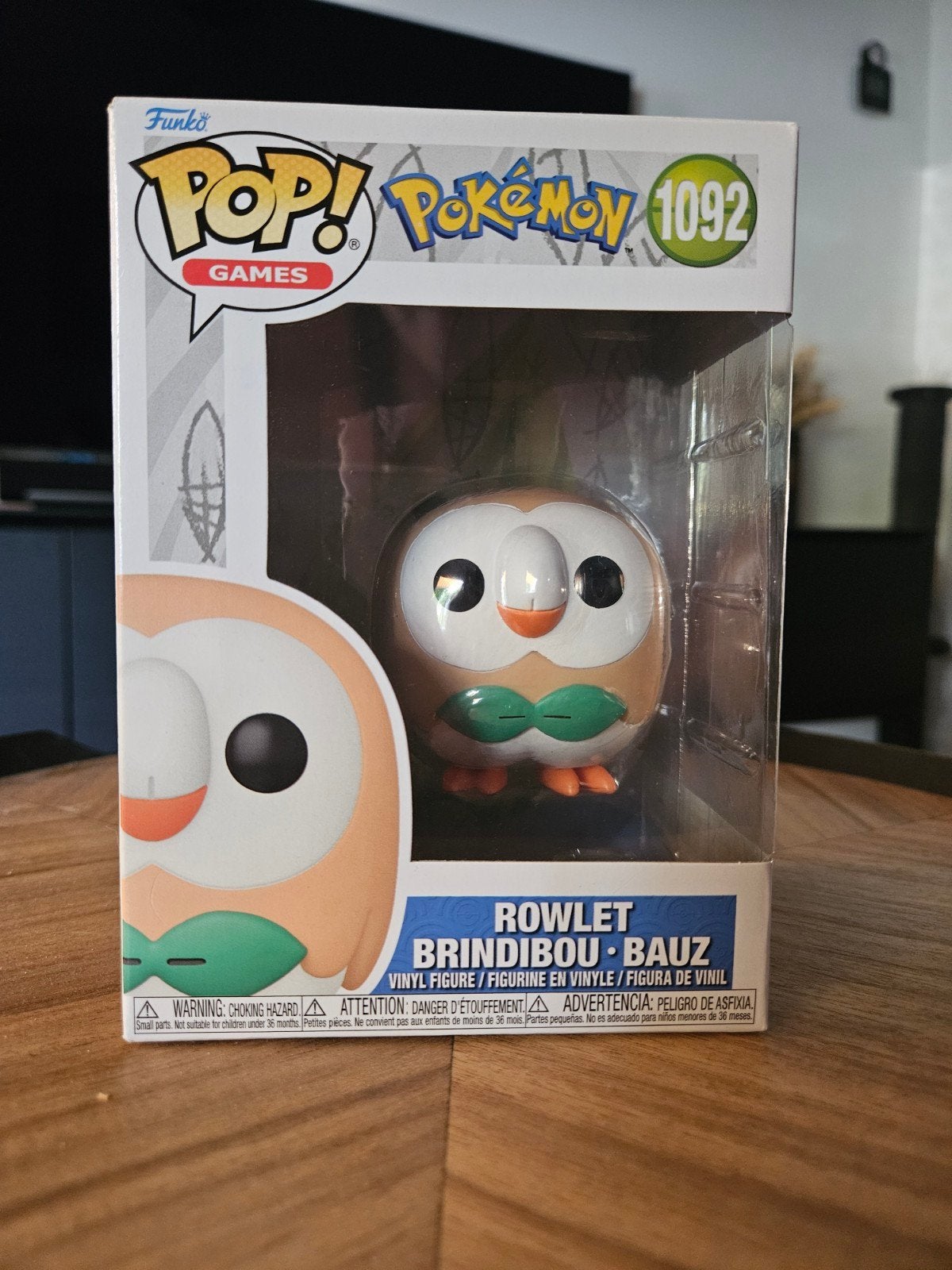 Funko Pop Rowlet Pokémon #1092 - Nieuw in doos, Ophalen, Nieuw