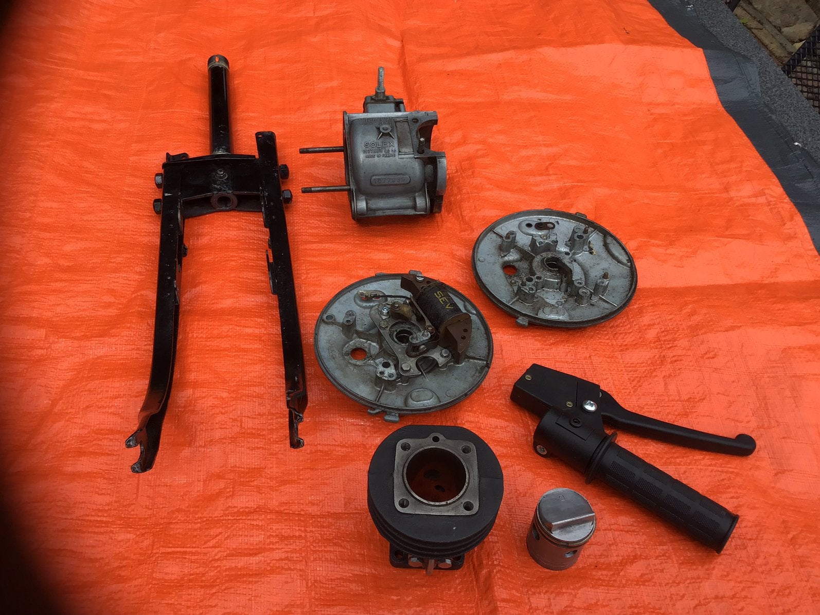 Diverse solex onderdelen, Ophalen of Verzenden, Gebruikt