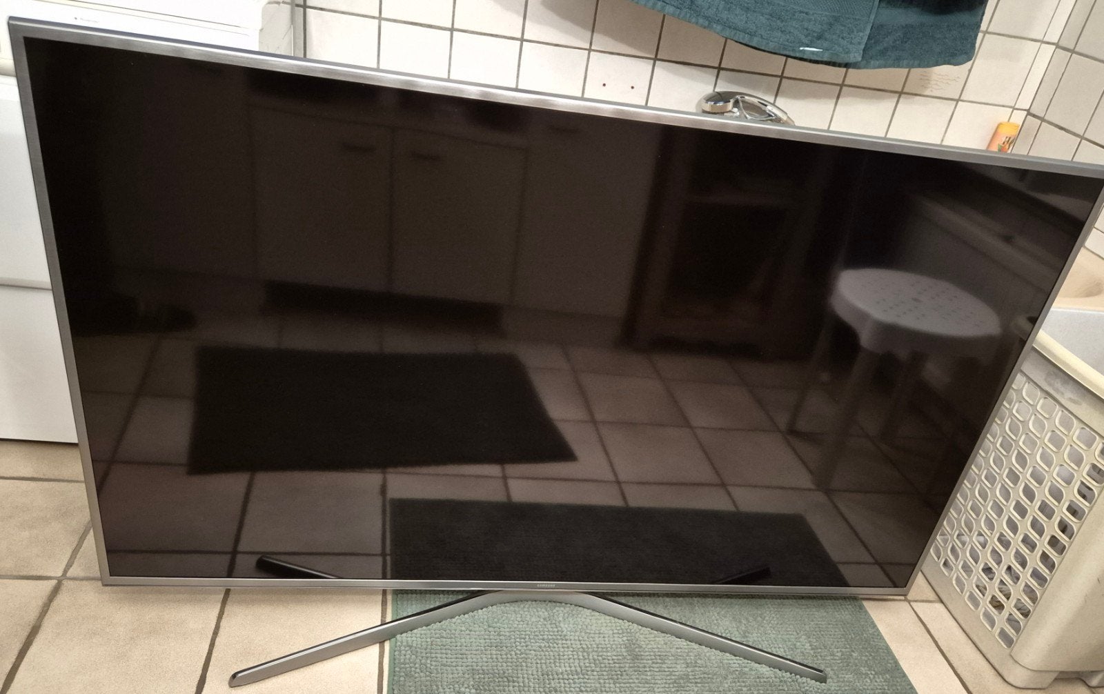 te koop Samsung Smart LED-televisie (met vlekken in beeld), Audio, Tv en Foto, Ophalen, Samsung, 100 cm of meer, Smart TV