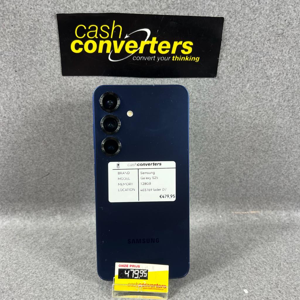 Samsung Galaxy S25 | 128GB | blauw | lader | 403769, Gebruikt, Overige modellen, Blauw, Touchscreen
