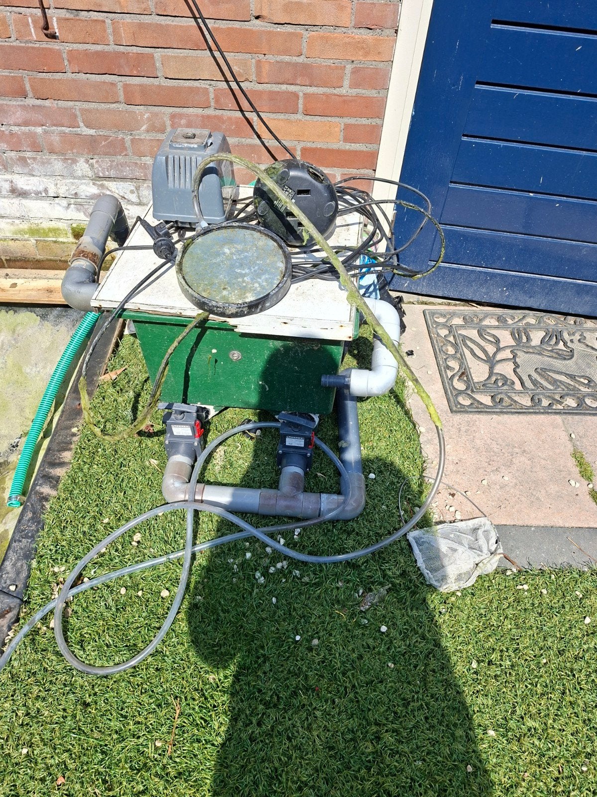 Vijver pomp filter en luchtpomp, Tuin en Terras, Vijver-toebehoren, Ophalen of Verzenden, Gebruikt, Vijverpomp