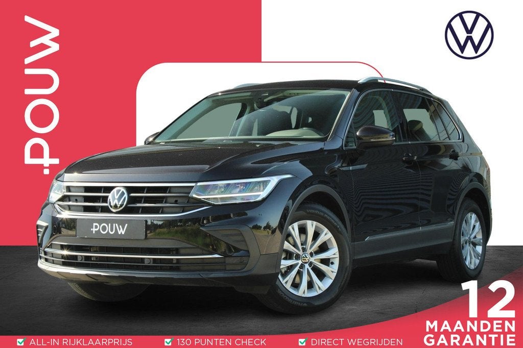 Volkswagen Tiguan 1.5 TSI 150pk DSG Life Business | Trekhaak, Auto's, Volkswagen, Bedrijf, Te koop, Tiguan, ABS, Achteruitrijcamera