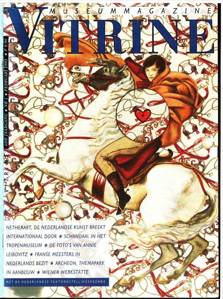 8 afleveringen van kunsttijdschrift Vitrine 1989-1997 (TS 4), Ophalen of Verzenden, Gelezen, Overige typen