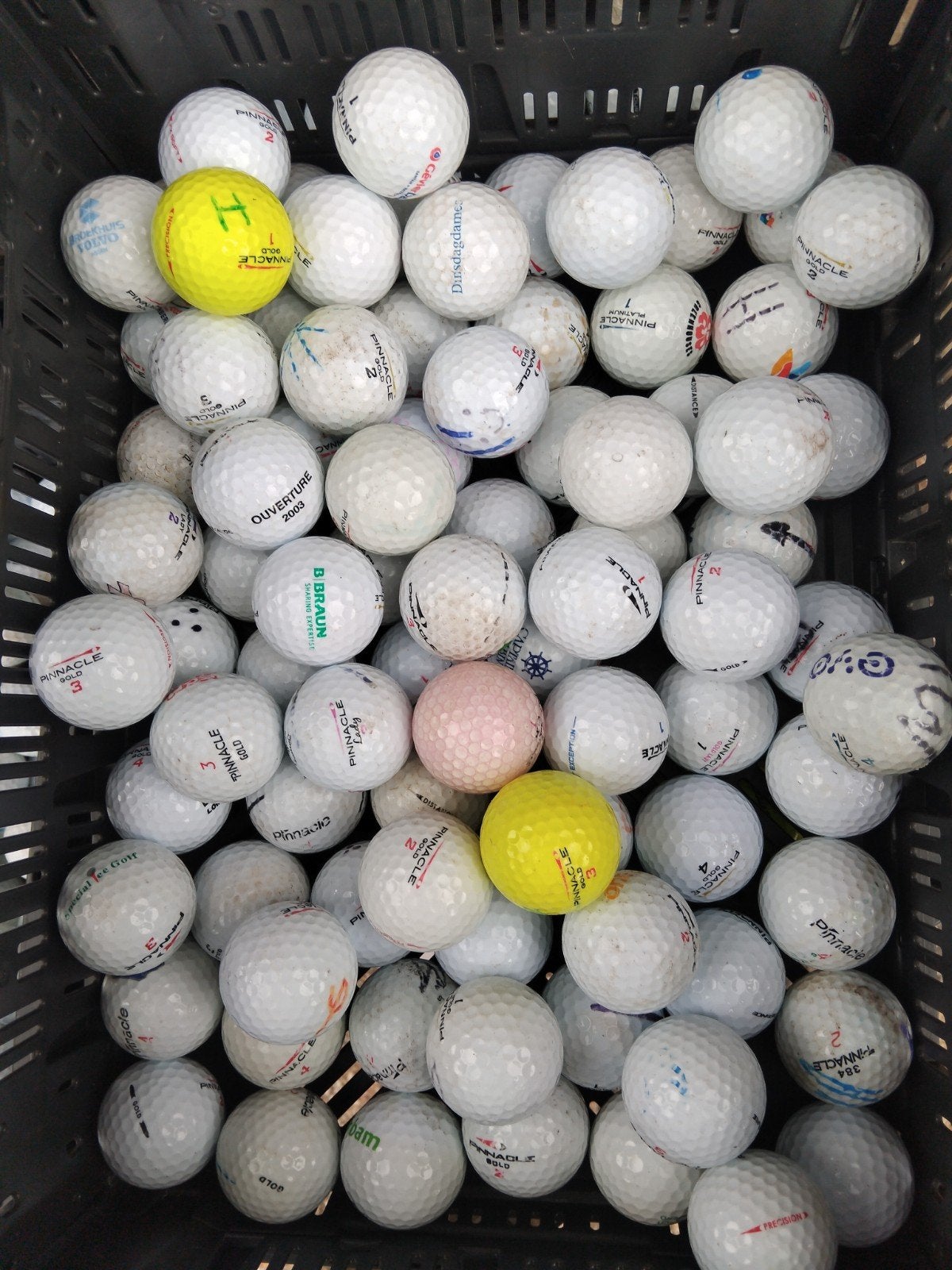 Golfballen Pinnacle, Ophalen of Verzenden, Gebruikt, Bal(len), Overige merken