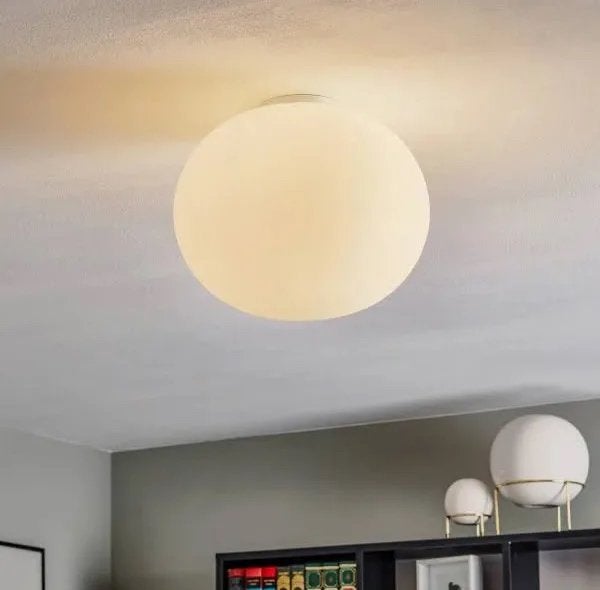 Flos Glo-Ball C1 Plafondlamp - Jasper Morrison Design, Ophalen, Design, 33 cm, E27 (groot)