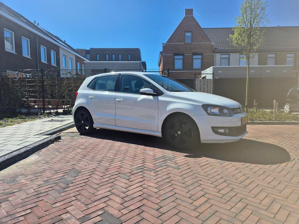 Volkswagen Polo 1.2 TDI 55KW BM 2011 Wit, Voorwielaandrijving, Stof, 74 pk, Zwart