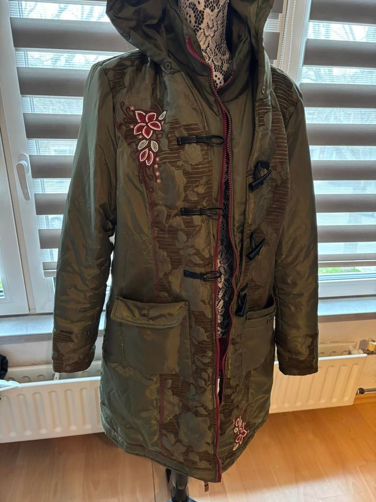 Winter jas, Ophalen of Verzenden, Gedragen, Maat 46/48 (XL) of groter, Groen
