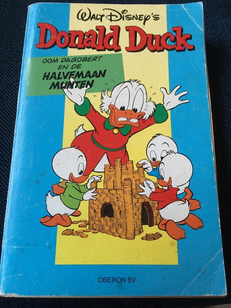Donald Duck pocket 2: Oom Dagobert En De Halvemaan Munten, Eén stripboek, Ophalen of Verzenden, Gelezen