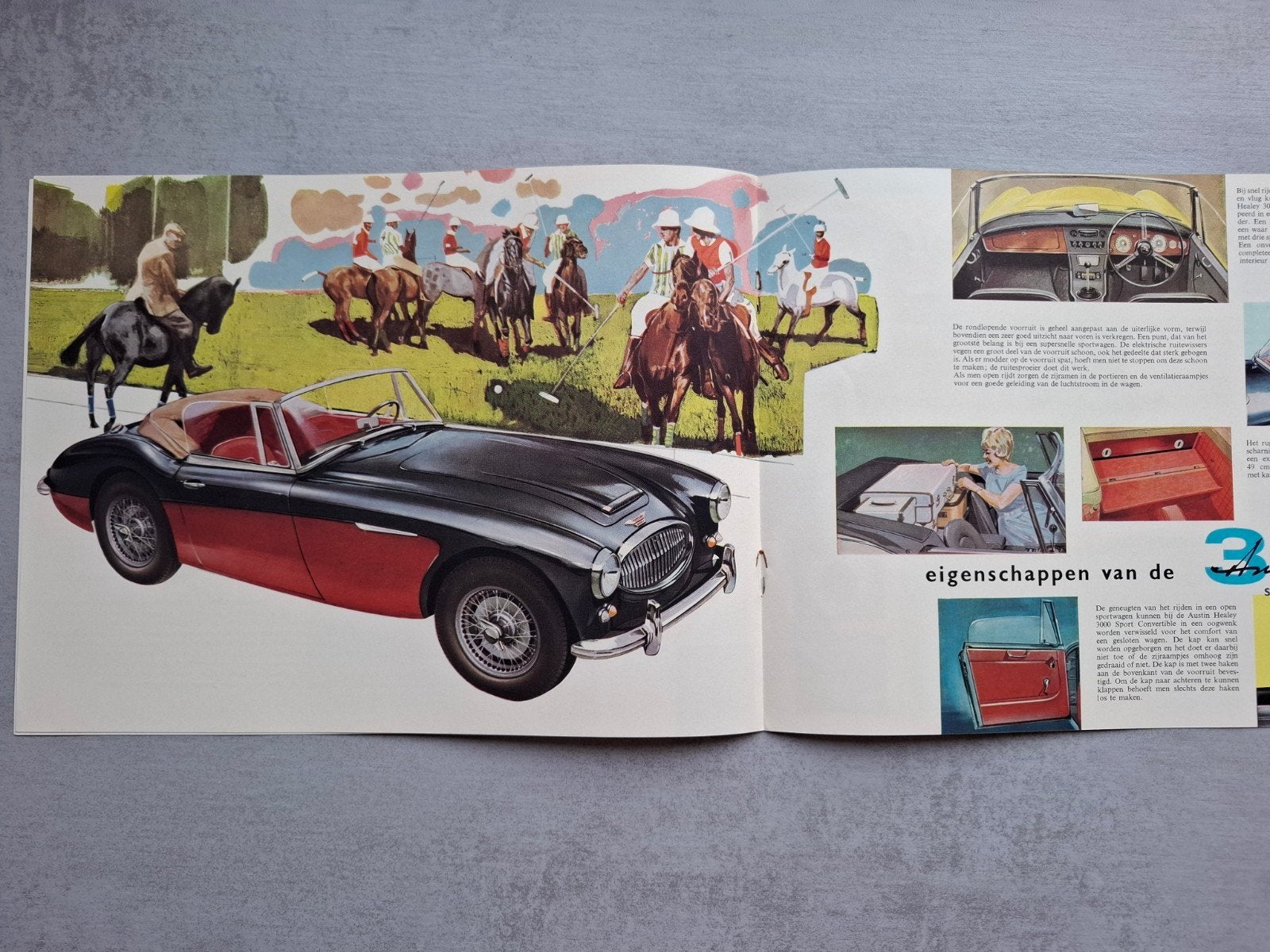Austin Austin Healey 3000 MK III Sport Convertible brochure, Boeken, Ophalen of Verzenden