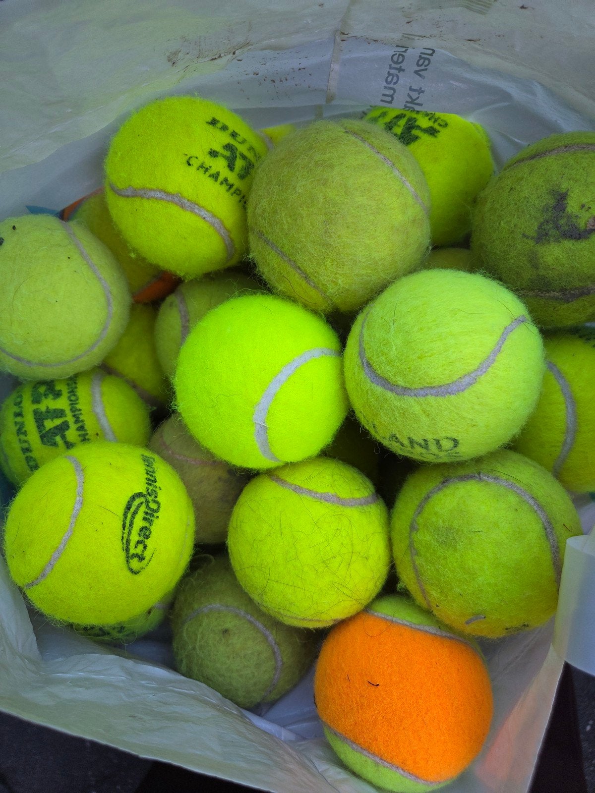 Gebruikte tennisballen - Leuk voor de hond, Overige merken, Gebruikt, Ballen, L00