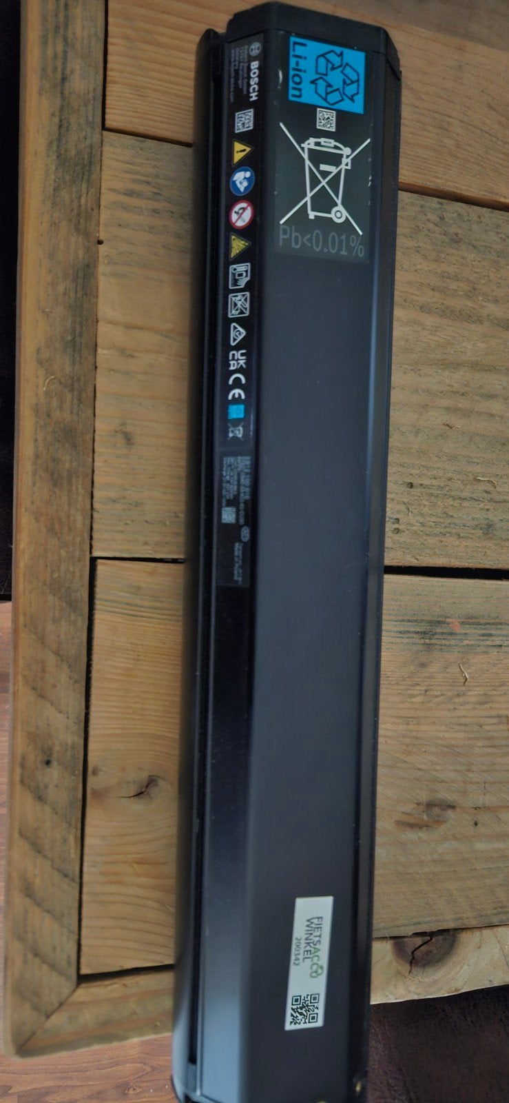 Bosch PowerTube 625 Smart System VERTICAAL – BBP3761, Ophalen of Verzenden, Zo goed als nieuw
