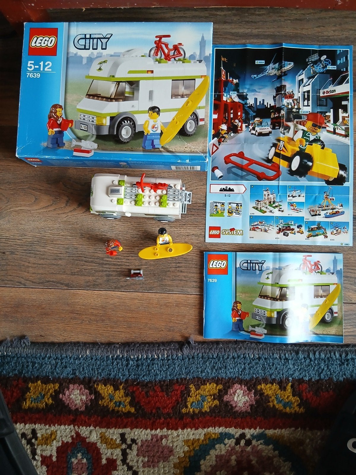 Legocity camper (wit)7639, Ophalen of Verzenden, Zo goed als nieuw