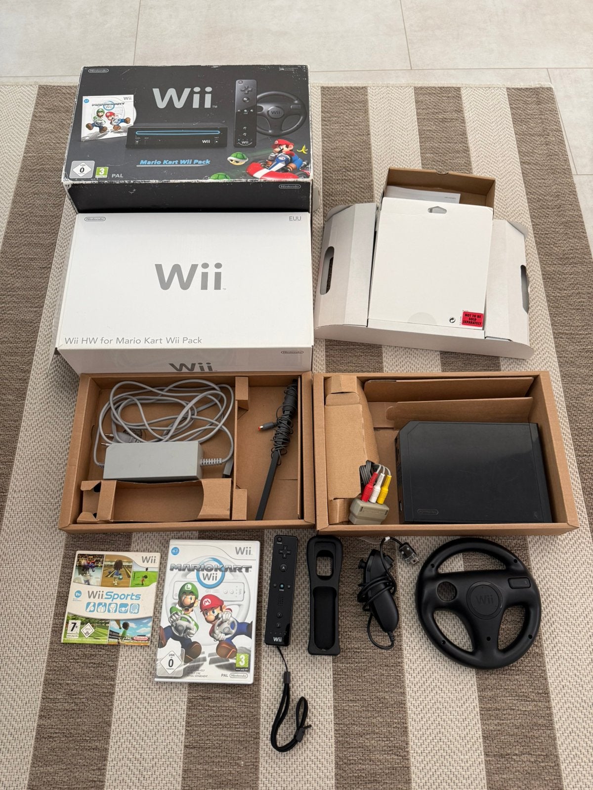 Mario Kart Wii Pack!, Spelcomputers en Games, Ophalen of Verzenden, Zo goed als nieuw
