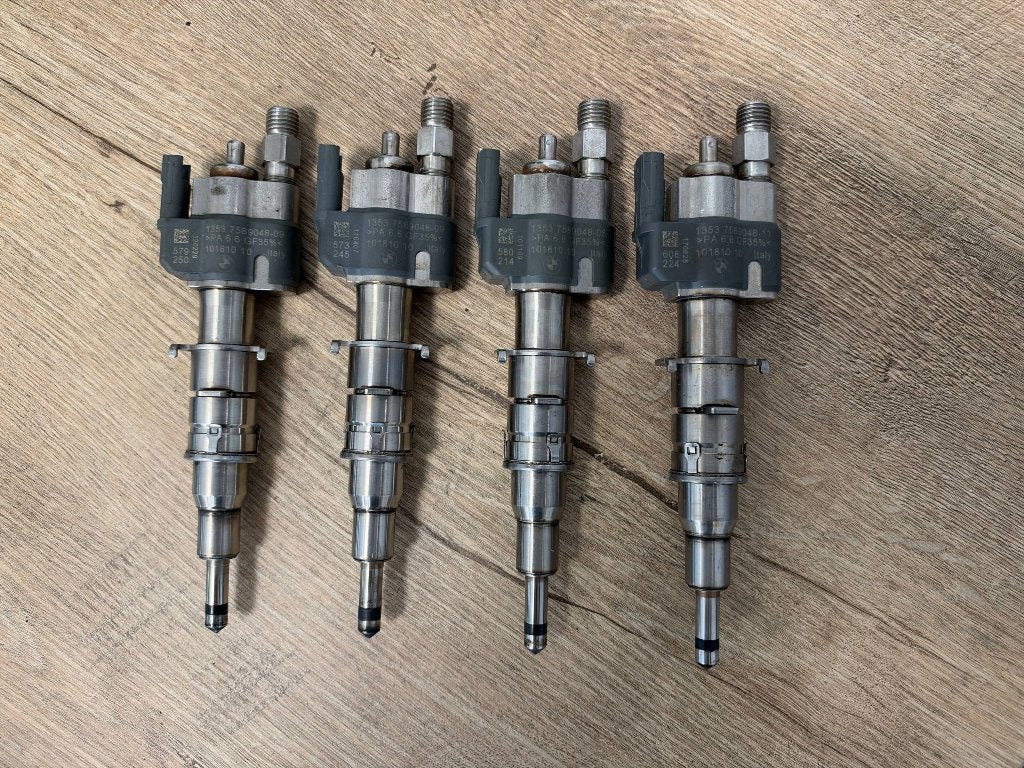 4X OEM BMW Injectoren Injector N43B20A N43B16A 13537589048, Ophalen of Verzenden, Gebruikt, BMW
