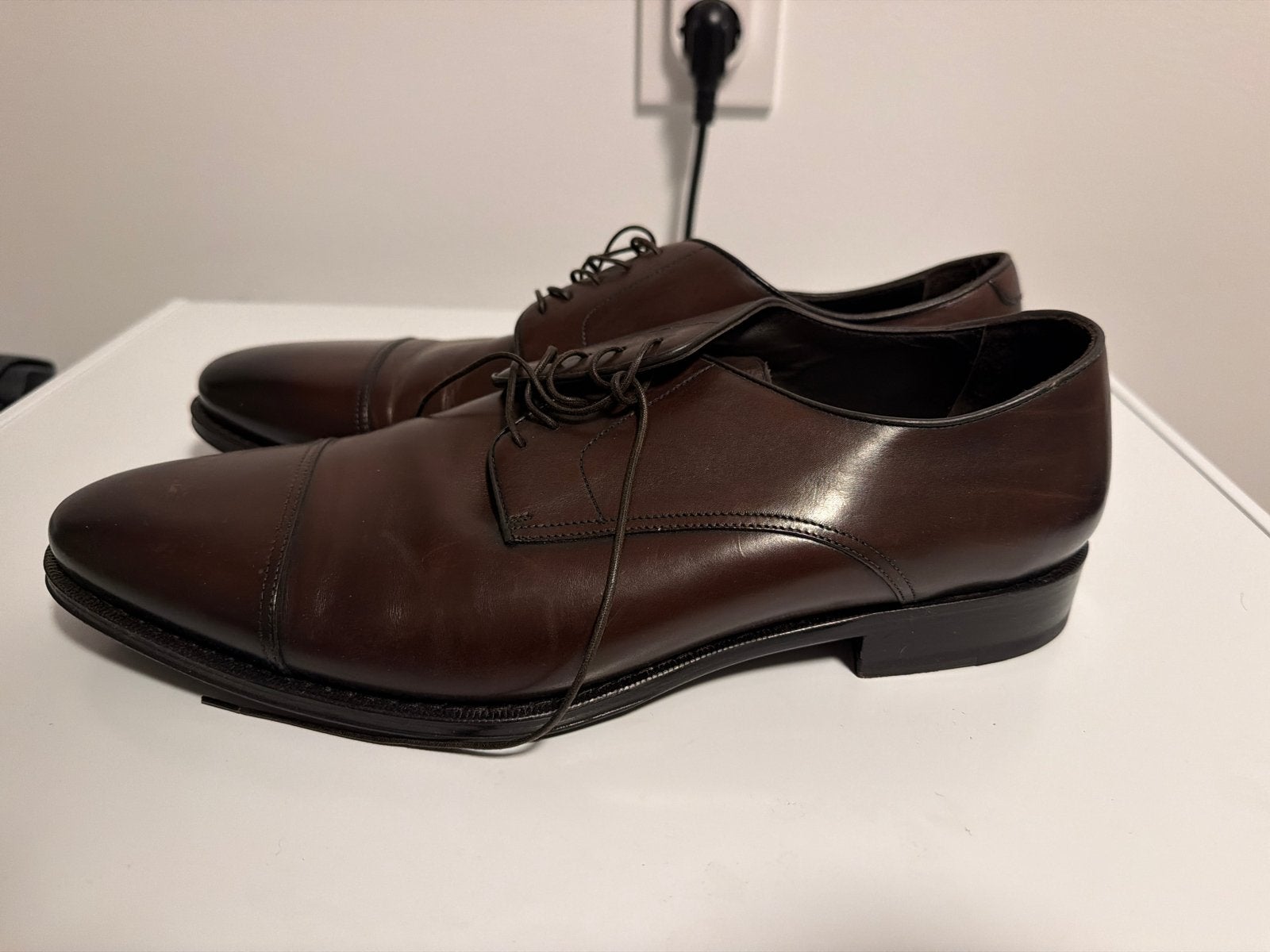 Suitsupply Nette Schoenen - Bruin, Maat 44 (Made in Italy), Kleding | Heren, Schoenen, Ophalen of Verzenden, Zo goed als nieuw