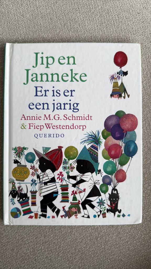 Annie M.G. Schmidt - Jip en Janneke er is er een jarig, Annie M.G. Schmidt, Fictie algemeen, Ophalen of Verzenden, Zo goed als nieuw