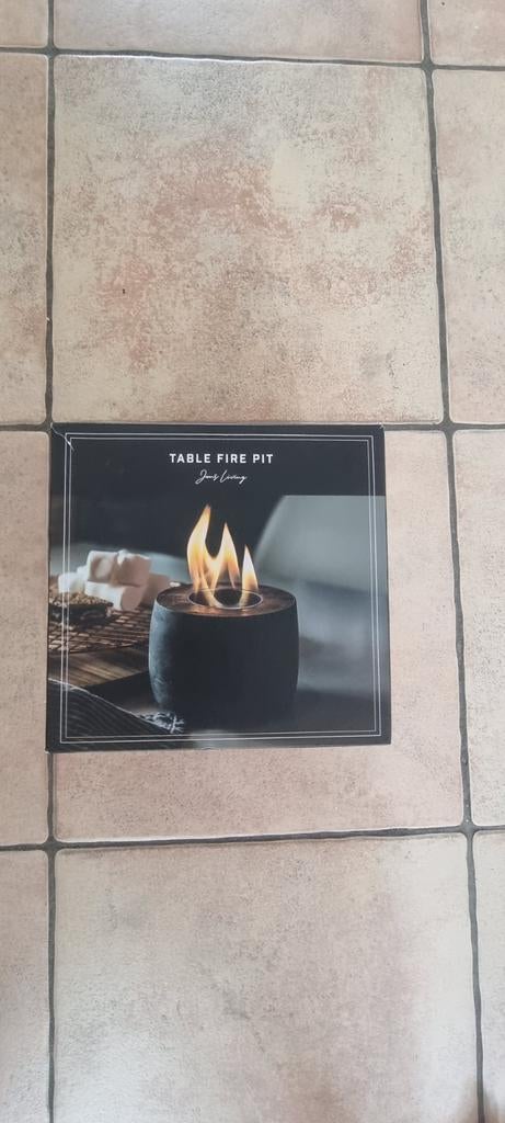 Jens Living Table Fire Pit - Nieuw in doos, Ophalen of Verzenden, Nieuw, Vuurkorf