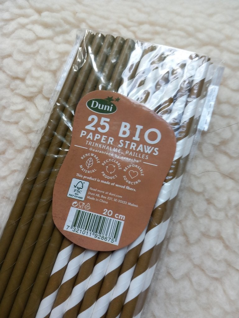 Chique rietjes, eco gemerkt, nieuw in verpakking, Ophalen of Verzenden, Nieuw