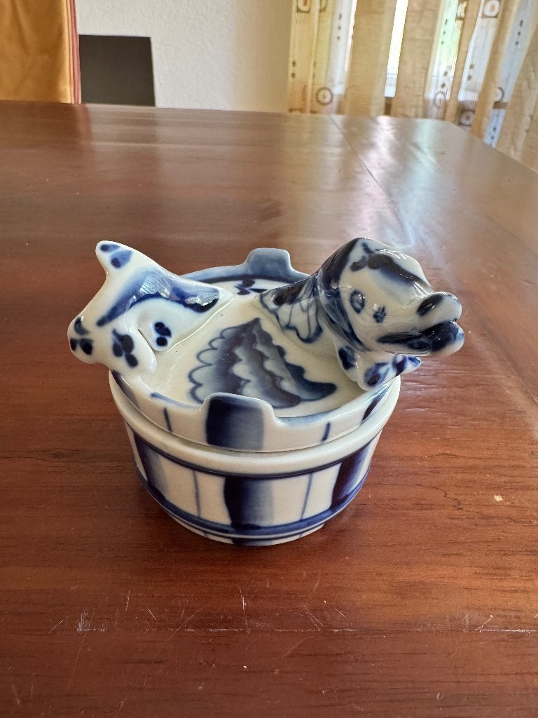 PORSELEIN GZEL POTJE 29€, Antiek en Kunst, Ophalen of Verzenden