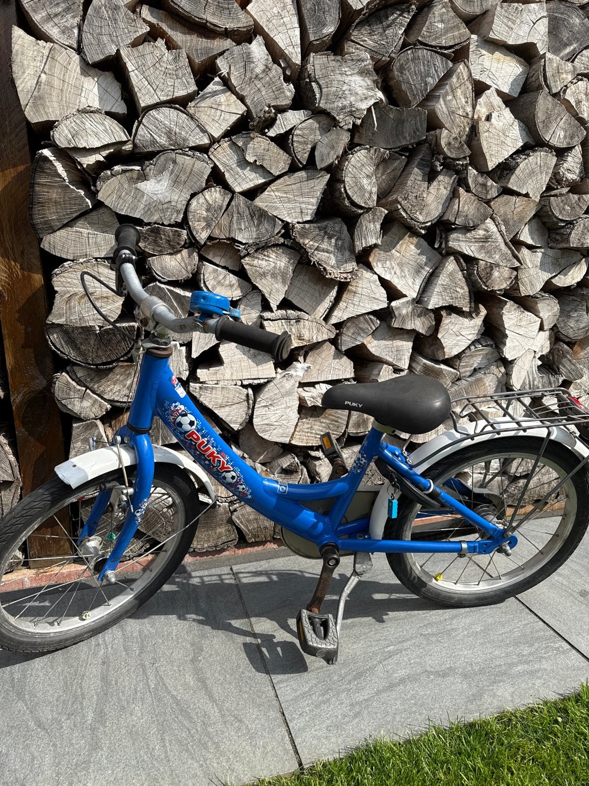 Gebruikte Puky kinderfiets  18 inch, Ophalen of Verzenden, Gebruikt, Velgrem, 16 tot 20 inch