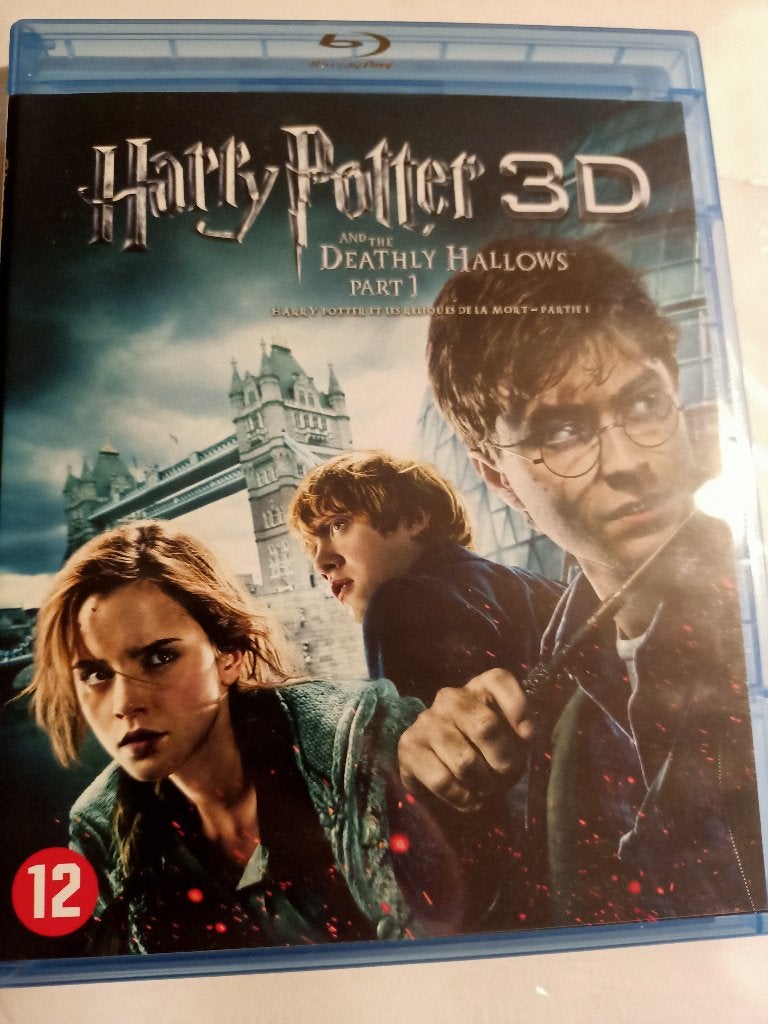 Harry Potter 3D and the Deathly Hallows Part 1 Blu-ray, Cd's en Dvd's, Blu-ray, Engels, Nederlands, Film, Science Fiction en Fantasy