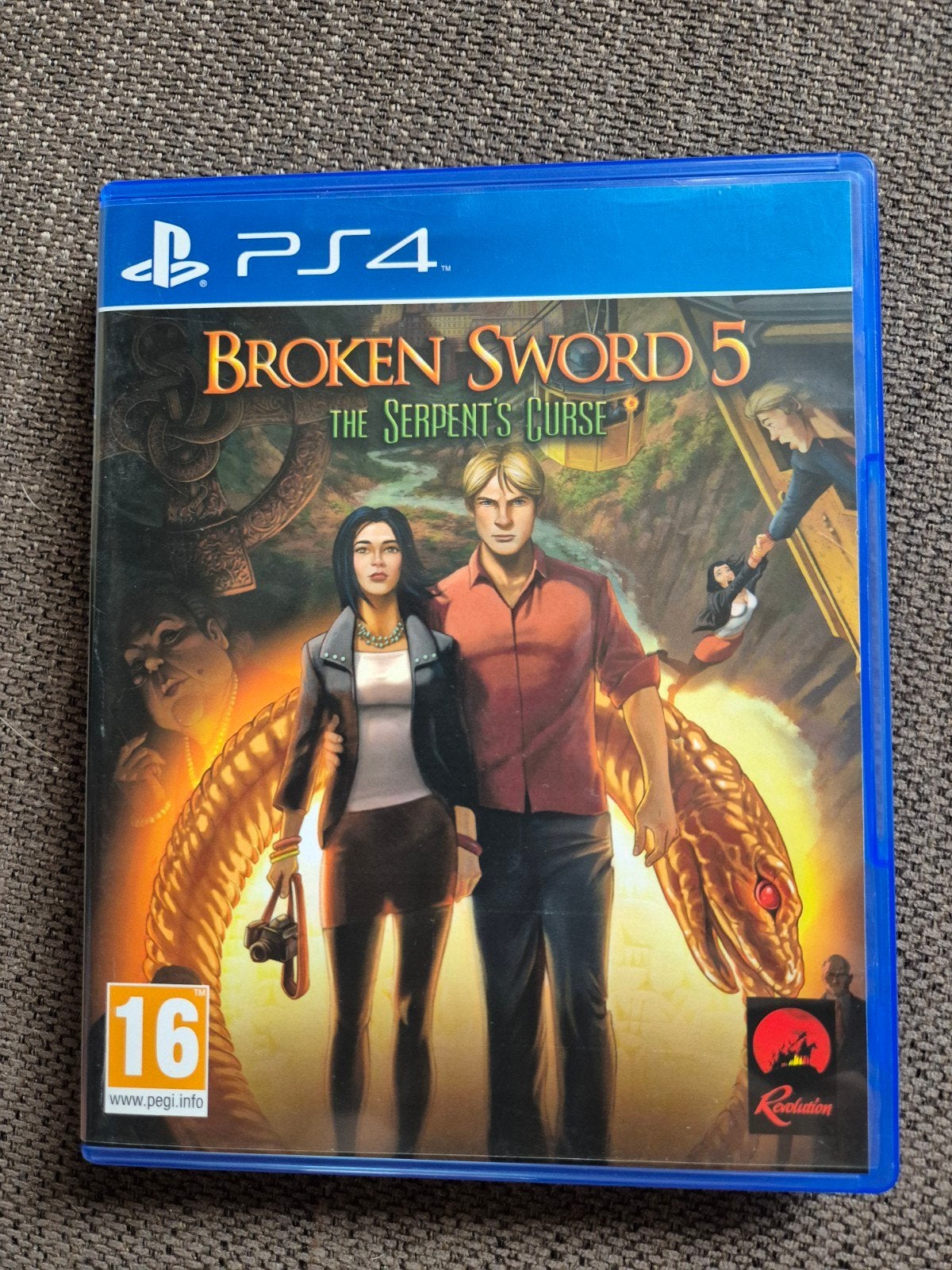 Broken Sword 5: The Serpent's Curse PS4, 1 speler, Zo goed als nieuw, Vanaf 16 jaar, Ophalen