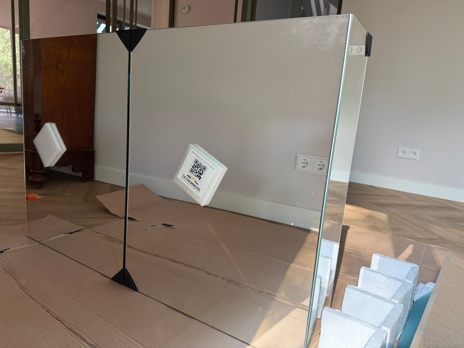Detremmerie spiegelkast badkamer 100x65 - NIEUW, Huis en Inrichting, Badkamer | Badkamermeubels, Ophalen, Spiegelkast, 100 tot 150 cm
