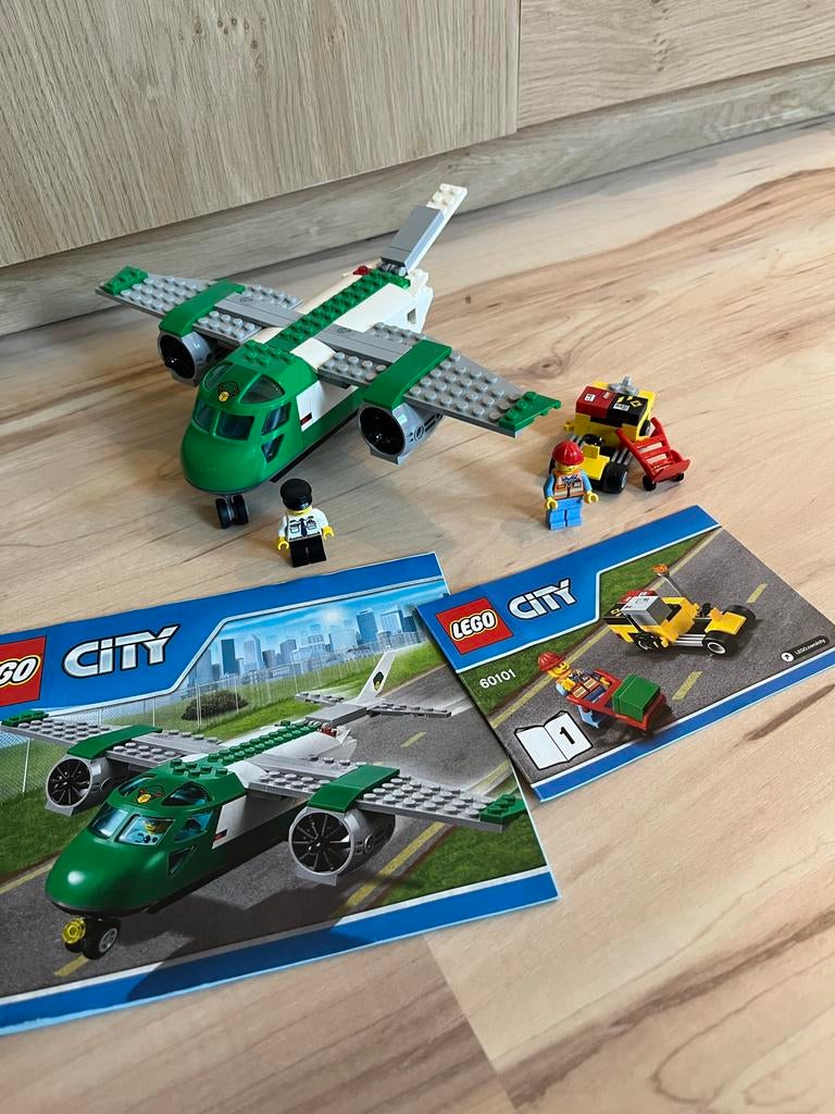 Lego City Vliegtuig 60101 - 99% compleet, Kinderen en Baby's, Speelgoed | Duplo en Lego, City, Lego, Ophalen of Verzenden, Zo goed als nieuw