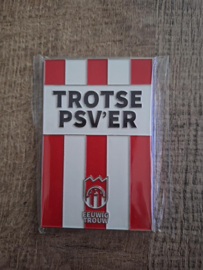 PSV Trots PSV'er Magneet - Eeuwig Trouw, Ophalen of Verzenden