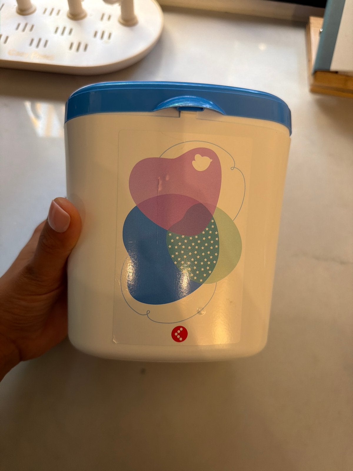 Bewaarbakje voor babyvoeding, Ophalen of Verzenden, Gebruikt, Bewaarbakje, Overige merken