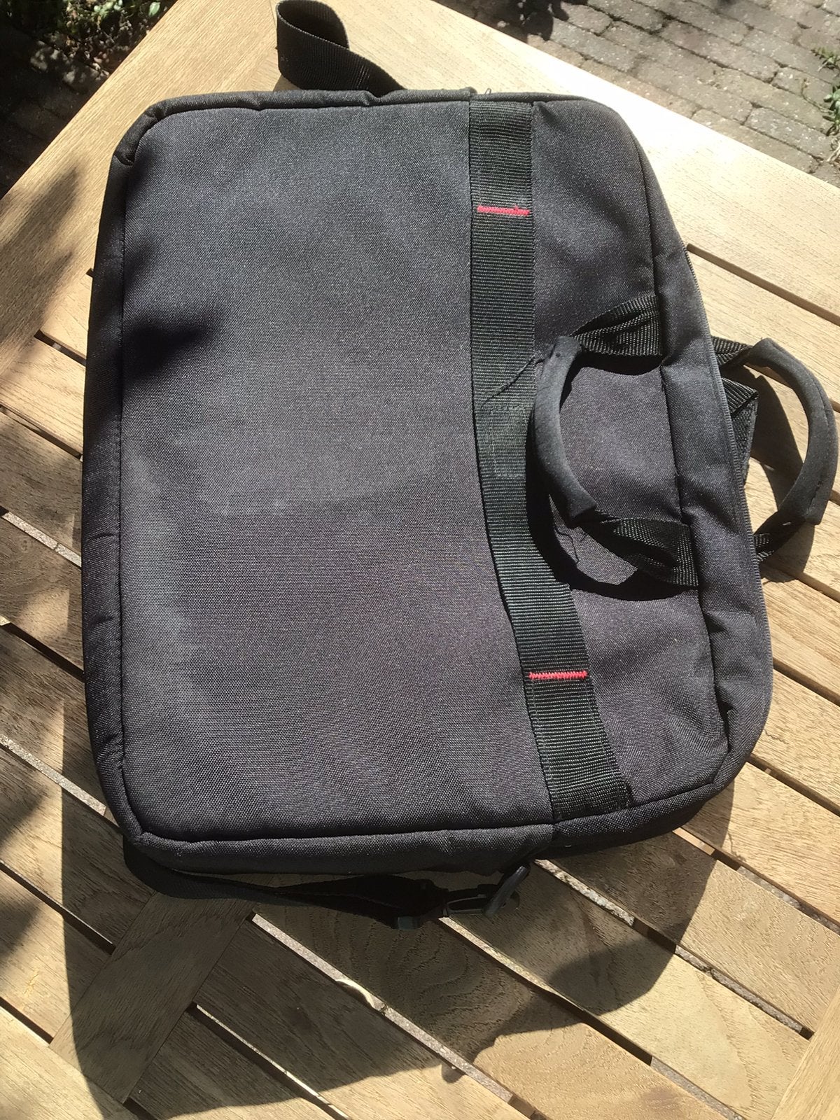Laptoptas 16 inch, Computers en Software, Gebruikt, Laptophoes, Zwart, Samsonite