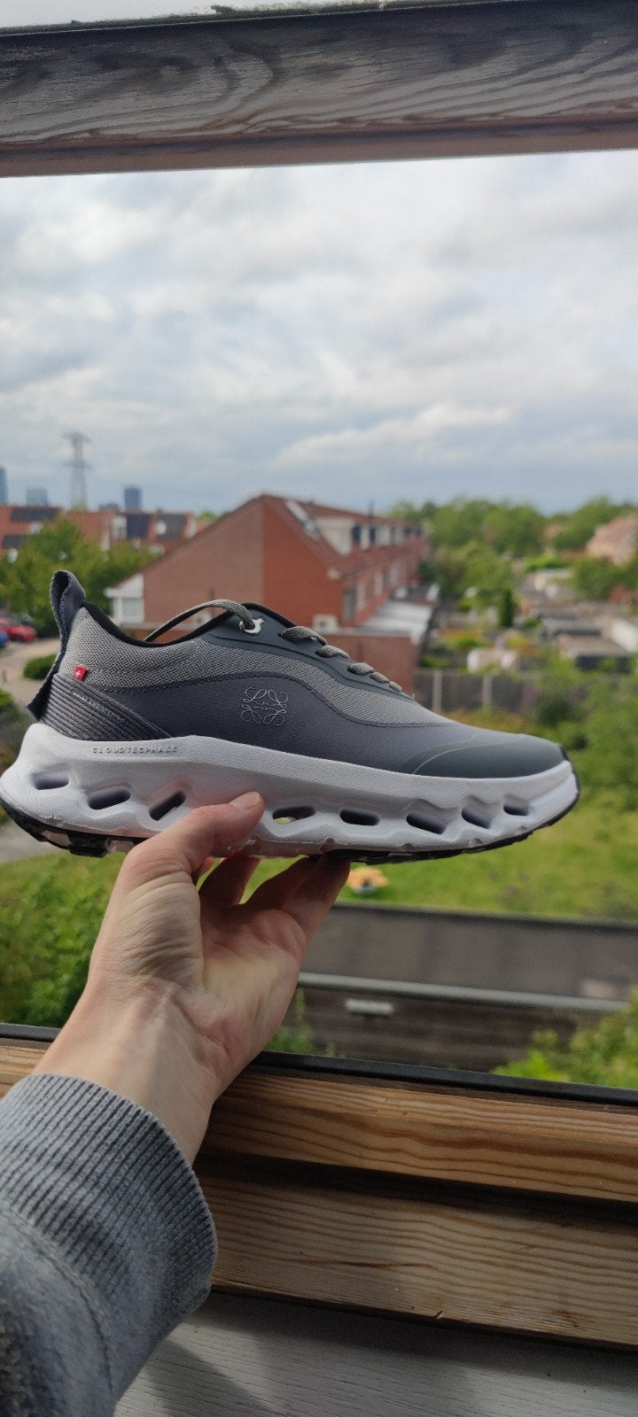 Grijze schoenen, Sport en Fitness, Loopsport en Atletiek, Verzenden, Hardloopschoenen, Overige merken