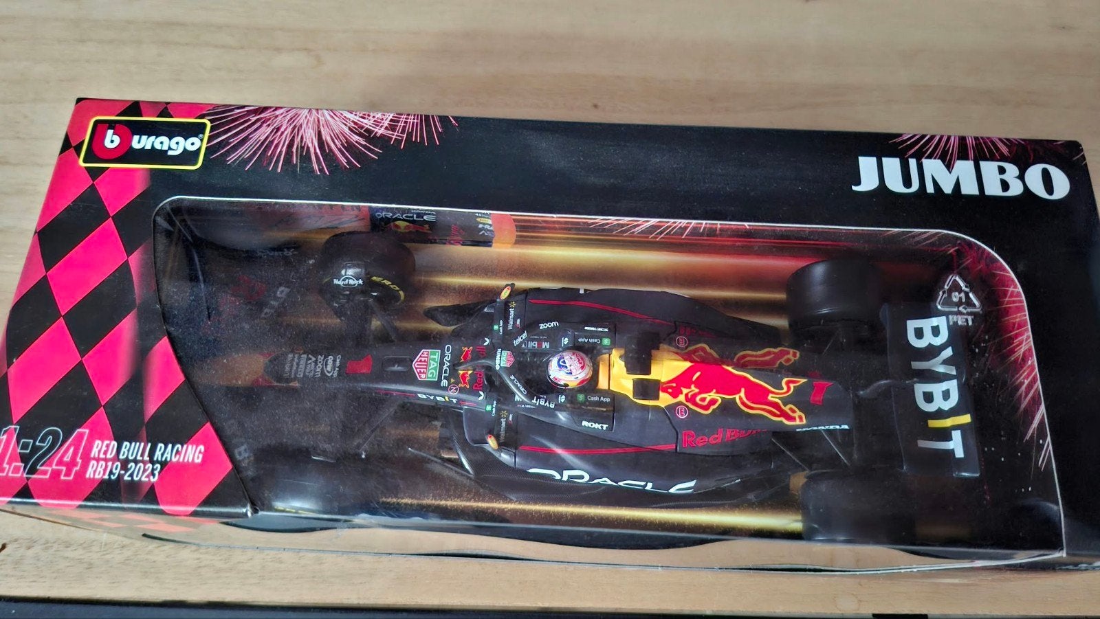 max verstappen red bull miniatuur RB19-2023, Ophalen of Verzenden, Nieuw, Auto, Bburago