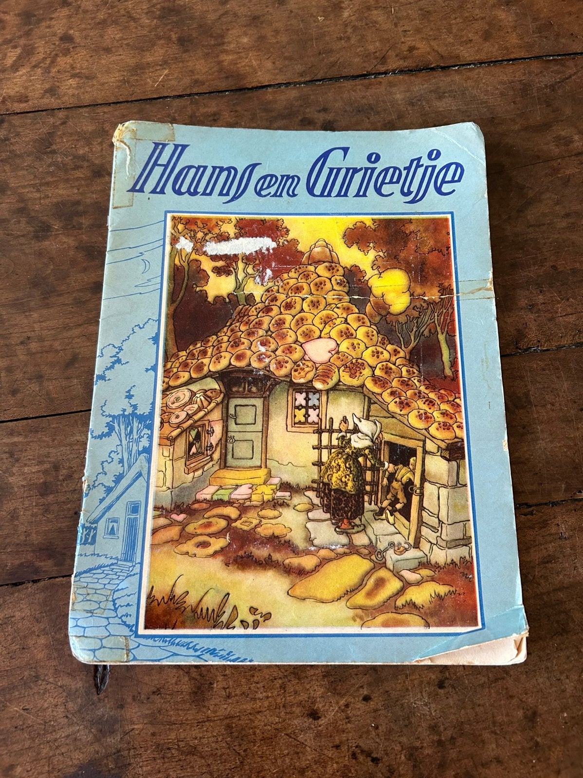 Schitterend  oud boekje Hans en Grietje ill. Anton Pieck, Ophalen of Verzenden