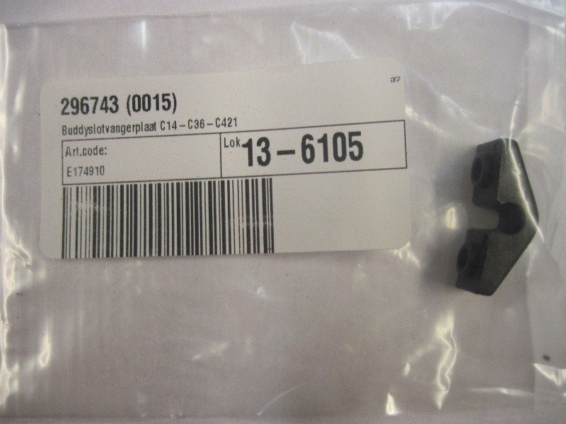 Buddyslotvangerplaat C14-C36-C421 70211 296743, Motoren, Ophalen of Verzenden