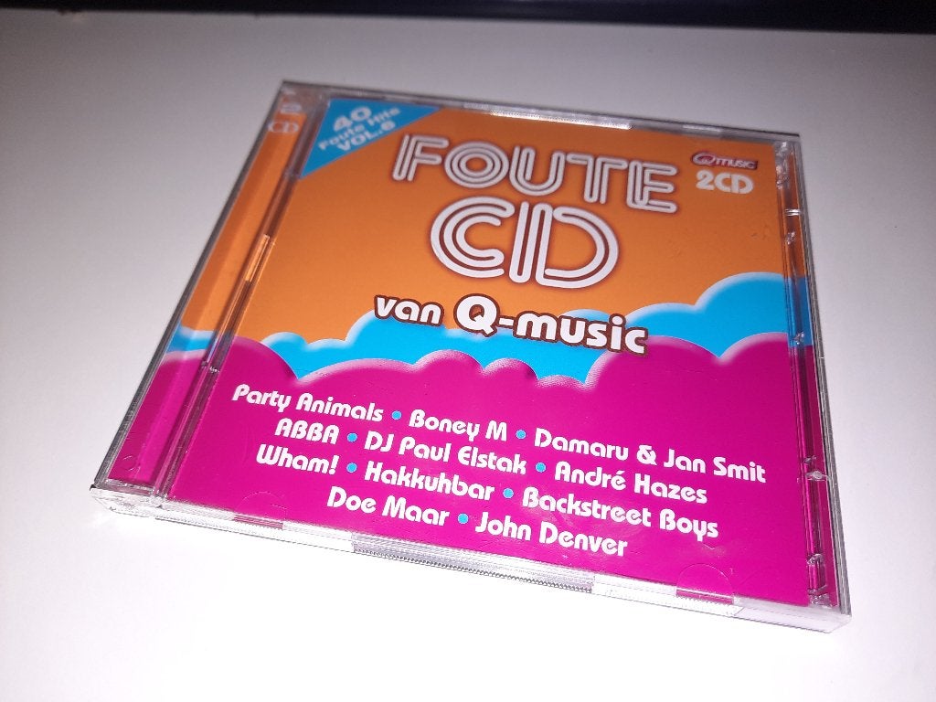 2 CD De Foute Cd Van Qmusic Vol. 6, Ophalen, Zo goed als nieuw, Pop