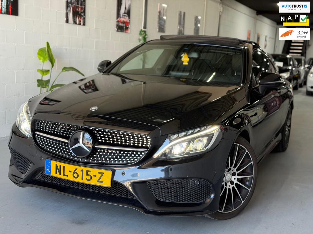 Mercedes-Benz C-klasse Coupé 180 Ambition/AMG pakket/automa, Auto's, Mercedes-Benz, Automaat, Achterwielaandrijving, Euro 6, 4 stoelen
