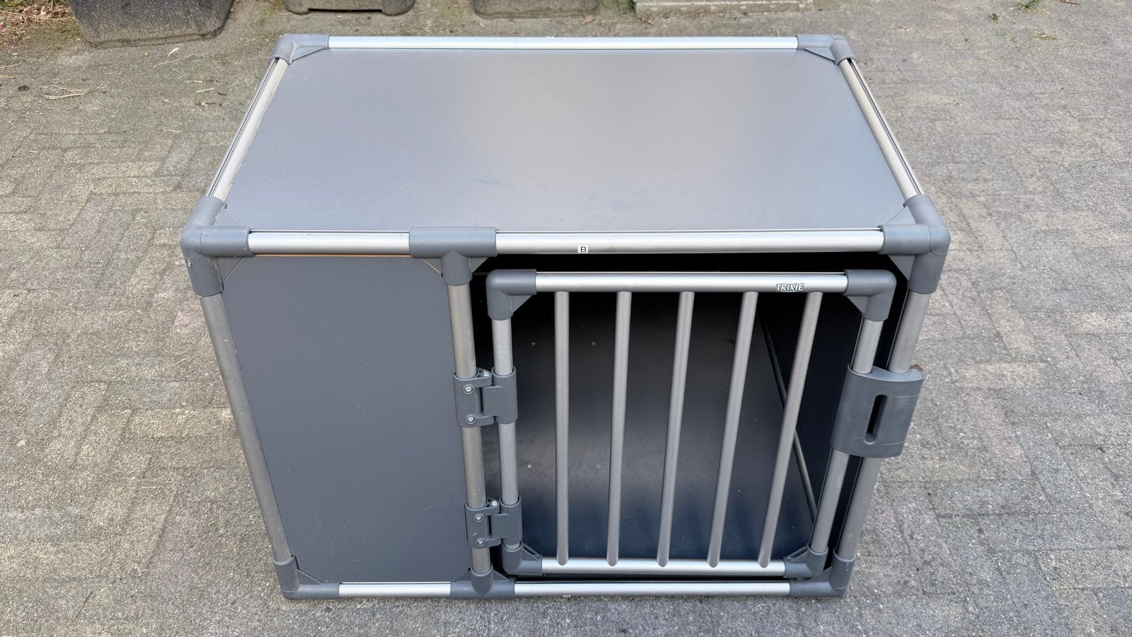 Trixie autobench / transportbench, maat L, Dieren en Toebehoren, Hondenbenches, Gebruikt, Ophalen