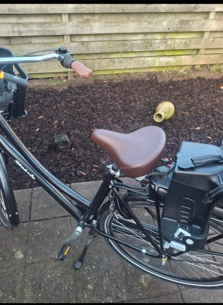 Stokvis E-Transporter N3 360 Wh Mat Zwart frame 53, Fietsen en Brommers, Zo goed als nieuw, 51 tot 55 cm, 50 km per accu of meer
