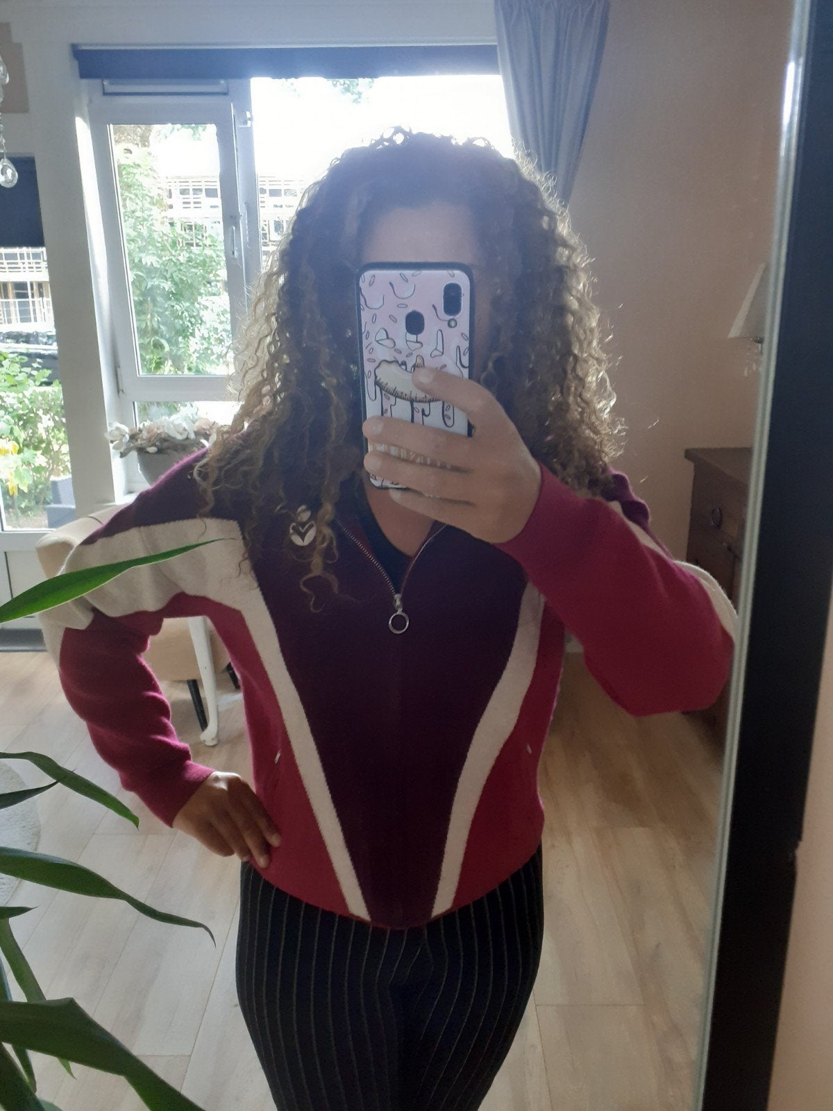 Isabel Marant vest - XS (valt groter), Isabel Marant, Paars, Ophalen of Verzenden, Zo goed als nieuw